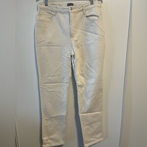 Frank & Oak Women's Straight Leg Jeans in White